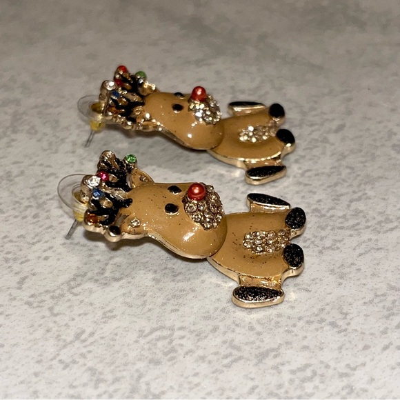 Reindeer Earrings - Picture 2 of 4